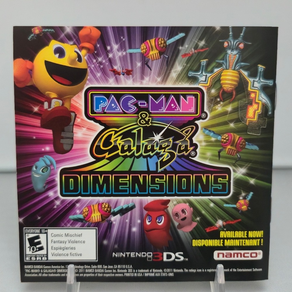 Pac-Man Party 3D 2011 - Nintendo 3DS - Authentic Complete CIB W/ Manual Tested - Picture 8 of 10